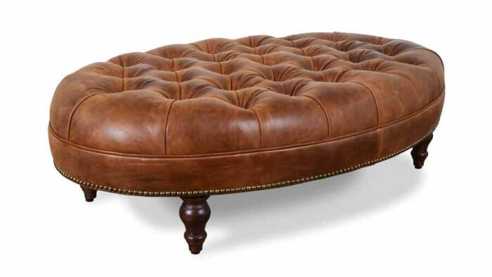 Chester Oval Puf - 1